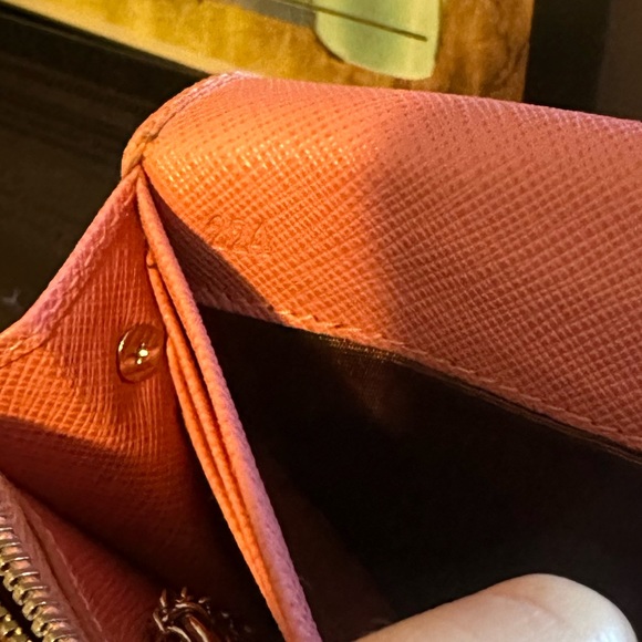 Prada Saffiano Pink Long wallet - Picture 12 of 13